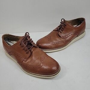Cole Haan Men's Original Grand Wing Tips Oxford Shoes 8.5 M Preppy Classic Comfy